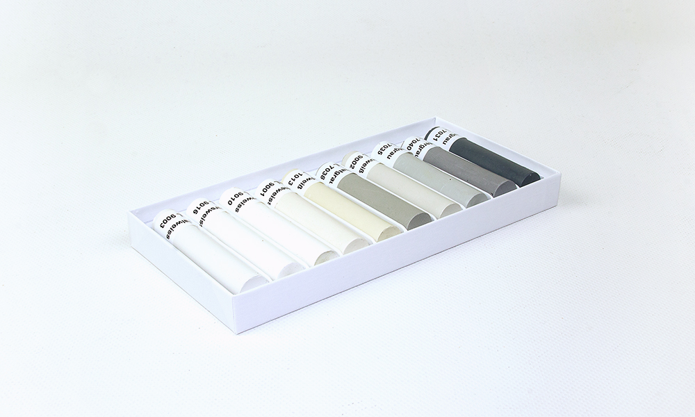 Füll-Fix, Serie 750 Weiß-Grau-Töne, 10 x 8 cm