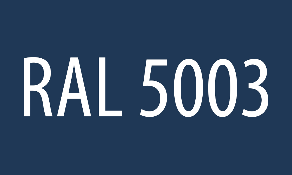 RAL 5003 Saphirblau